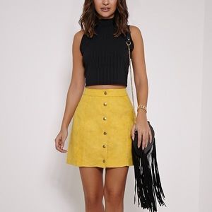 Vintage 💛 Silk Skirt (with pockets!!!)